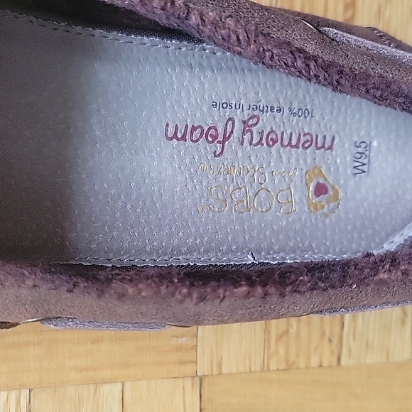NWOT BOBS Skechers Memory Foam Loafers Synthetic Upper US 9.5 - Picture 5 of 7